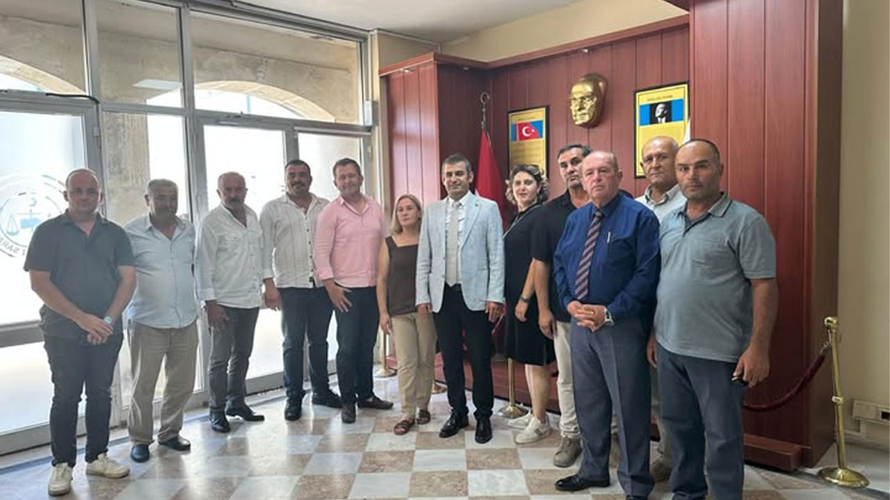 Foça Cumhuriyet Başsavcısı Canbay, muhtarlarla buluştu