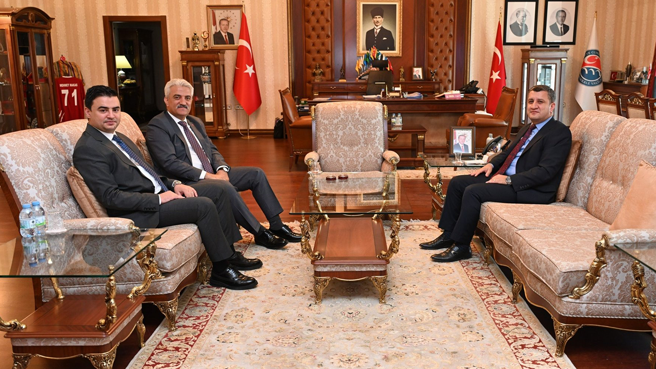 Başsavcı Çetin ve Başkan Ceylan’dan Vali Makas’a ziyaret