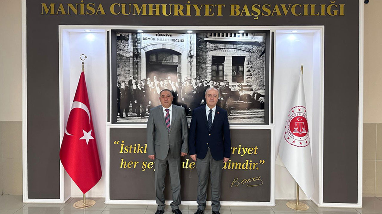 Kaymakam Cantürk’ten, Başsavcı Eker’e iadeiziyaret!