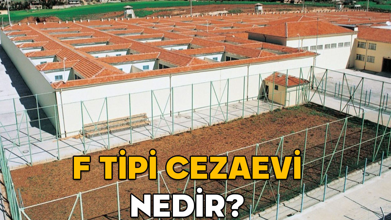 F TİPİ CEZAEVİ NEDİR, ÖZELLİKLERİ NELERDİR? Hangi suçlular F tipi cezaevinde kalır?