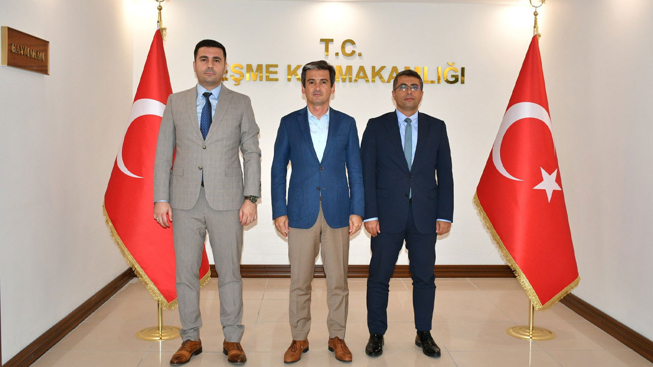 HSK Başmüfettişi Daşdan ve Başsavcı Şen'den Kaymakam Maraşlı'ya ziyaret!