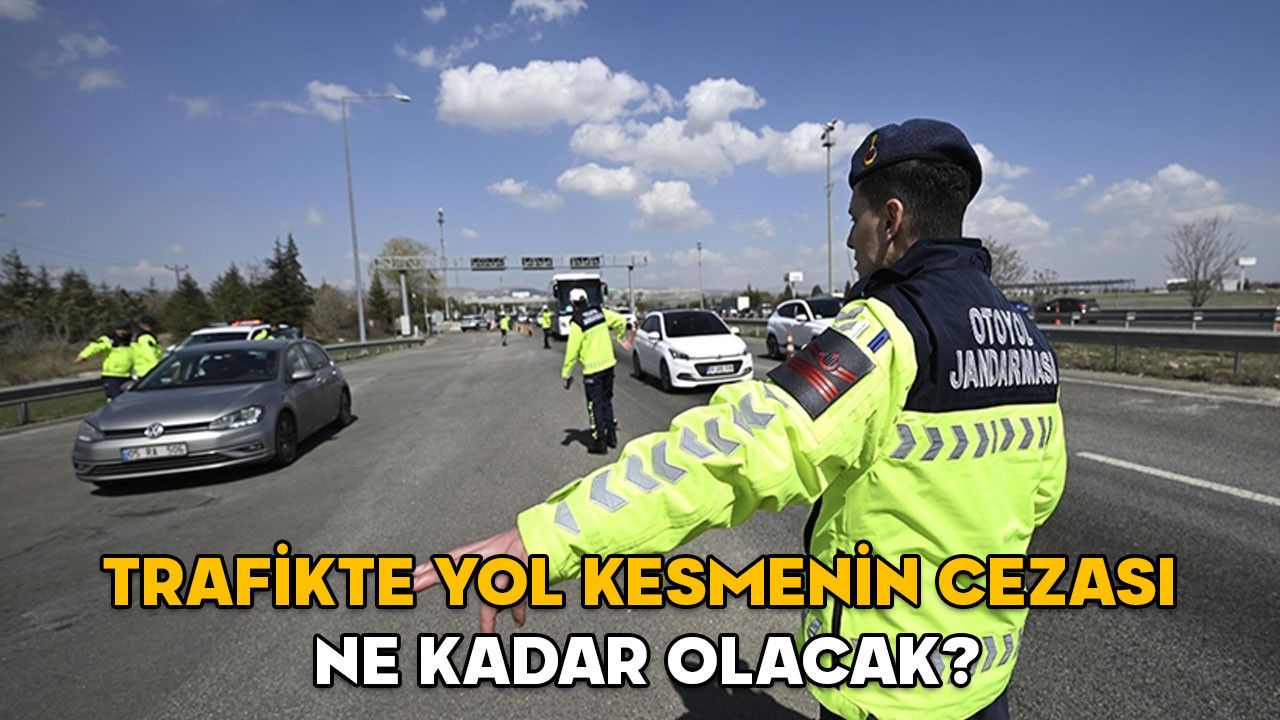Trafikte yol kesmenin cezası ne kadar olacak? 11. Yargı paketi ile trafikte yol kesene büyük ceza geliyor