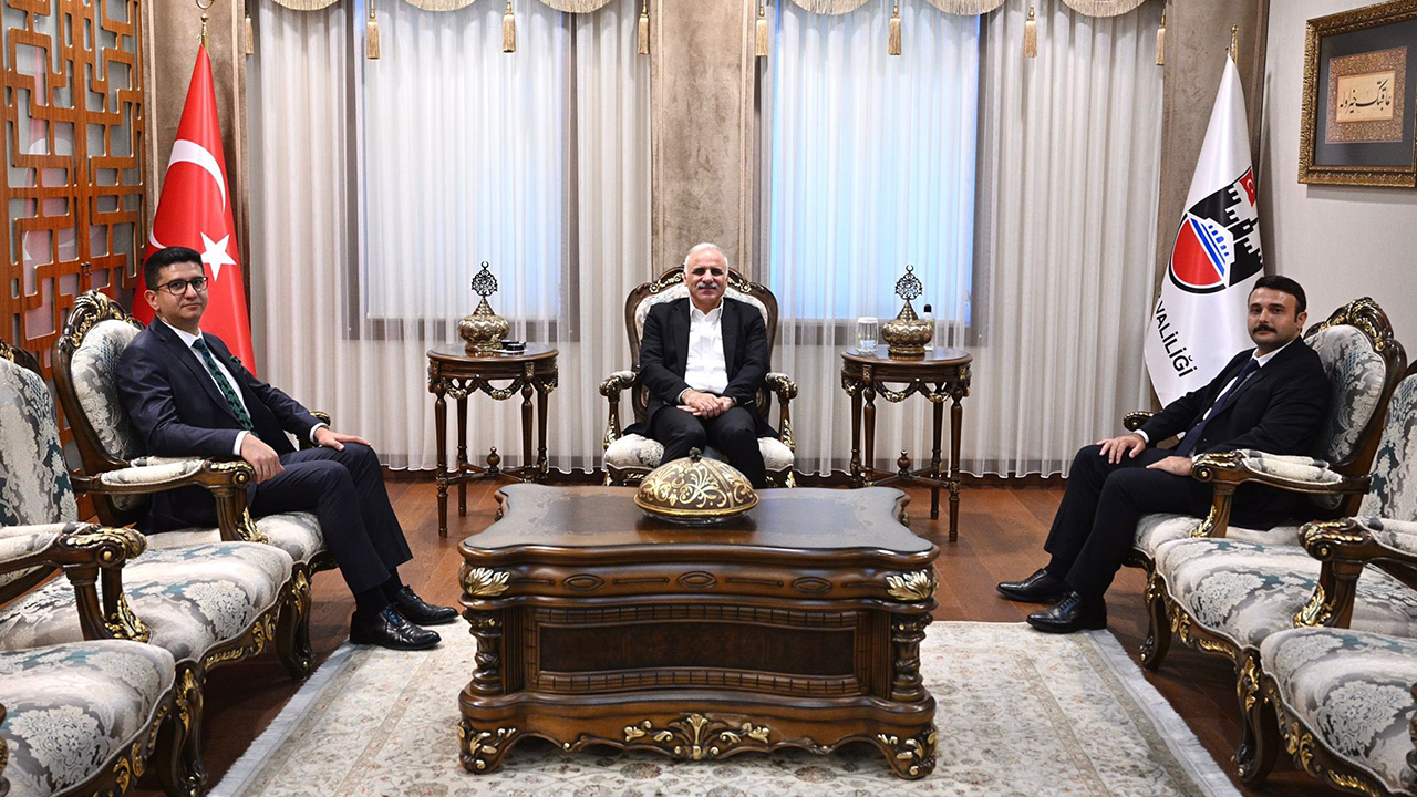 Başsavcı Emrah Yaşar ve Adalet Komisyonu Başkanı’ndan Vali Zorluoğlu’na ziyaret