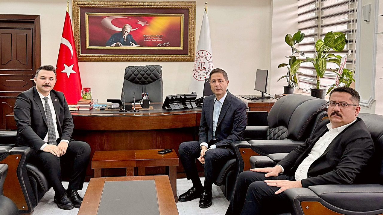 Milletvekili Bulut ve İl Başkanı İpek'ten Başsavcı Büyükyurt'a ziyaret