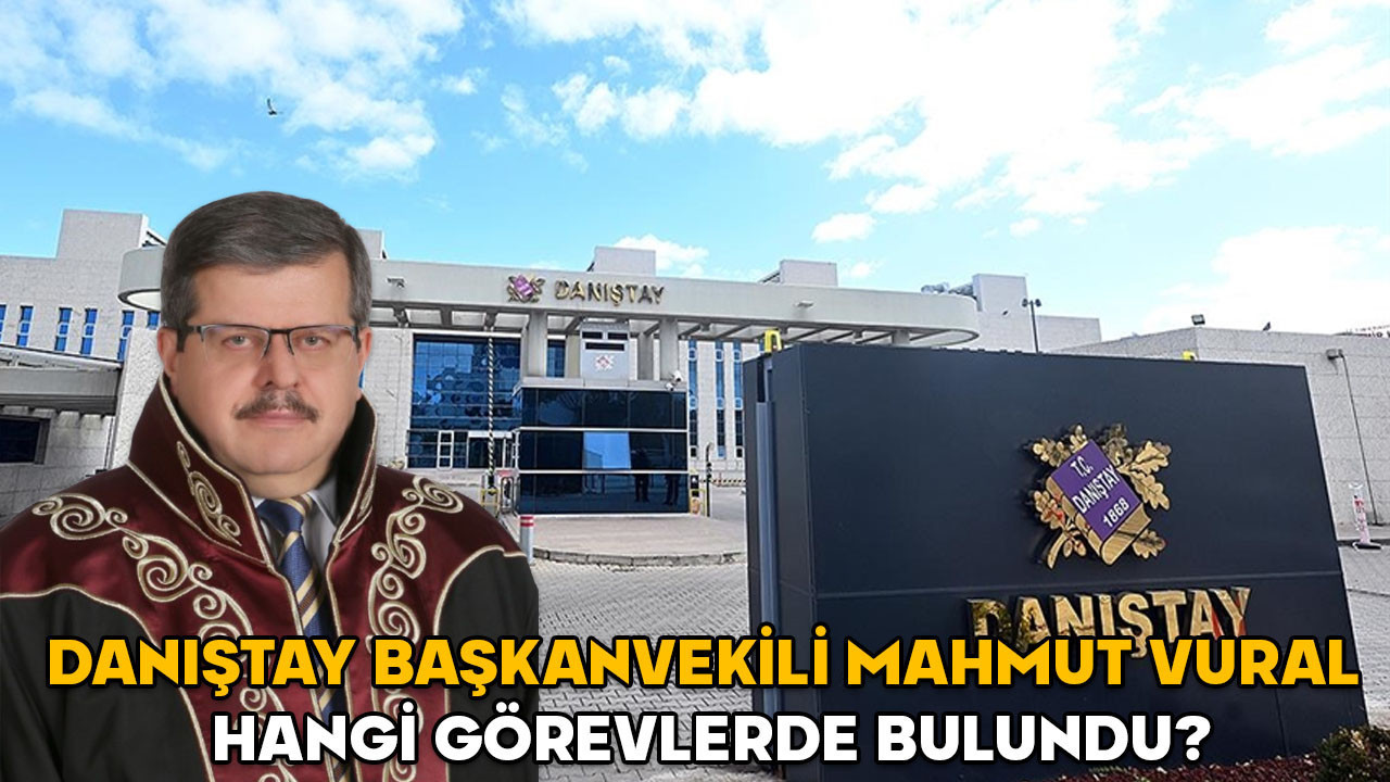 Mahmut Vural kimdir, nerelidir? Danıştay Başkanvekili Mahmut Vural hangi görevlerde bulundu?