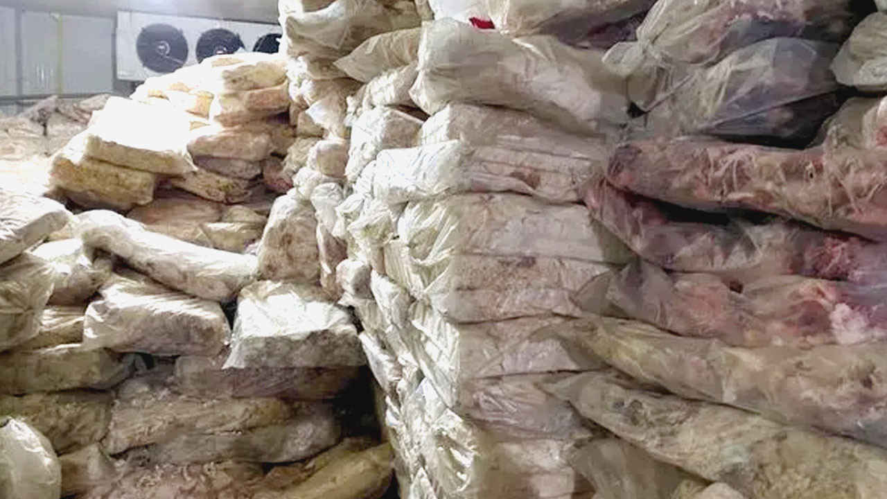 Akyurt Cumhuriyet Başsavcılığı düğmeye bastı: 11 ton kaçak et ele geçirildi