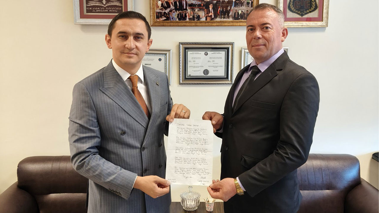 Eski hükümlüden, Kayseri Cezaevi Savcısı Ahmet İhsan Koç’a şiir hediyesi