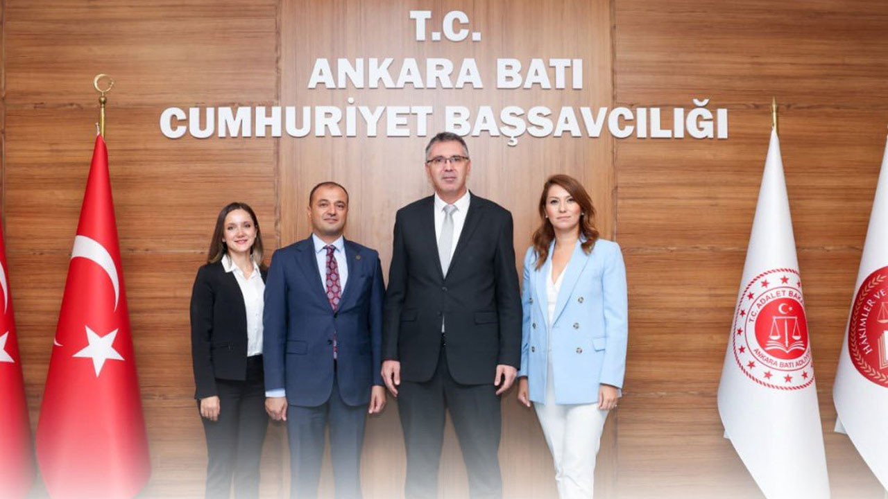 Ankara Barosu’ndan Başsavcı Bölükbaşı’na ziyaret! Otopark taleplerini ilettiler