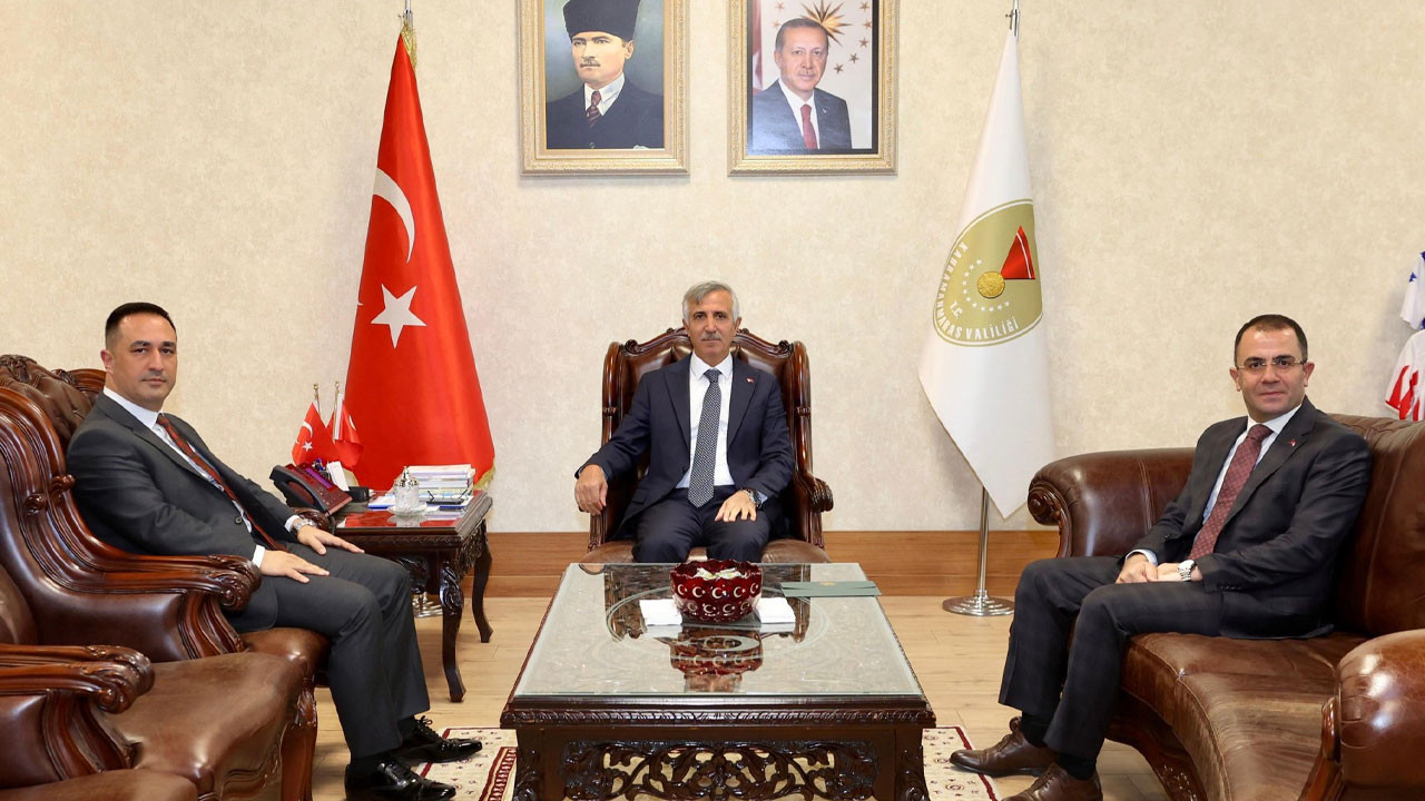 Sayıştay ve Kahramanmaraş Adliyesi’nden Vali Ünlüer’e ziyaret!