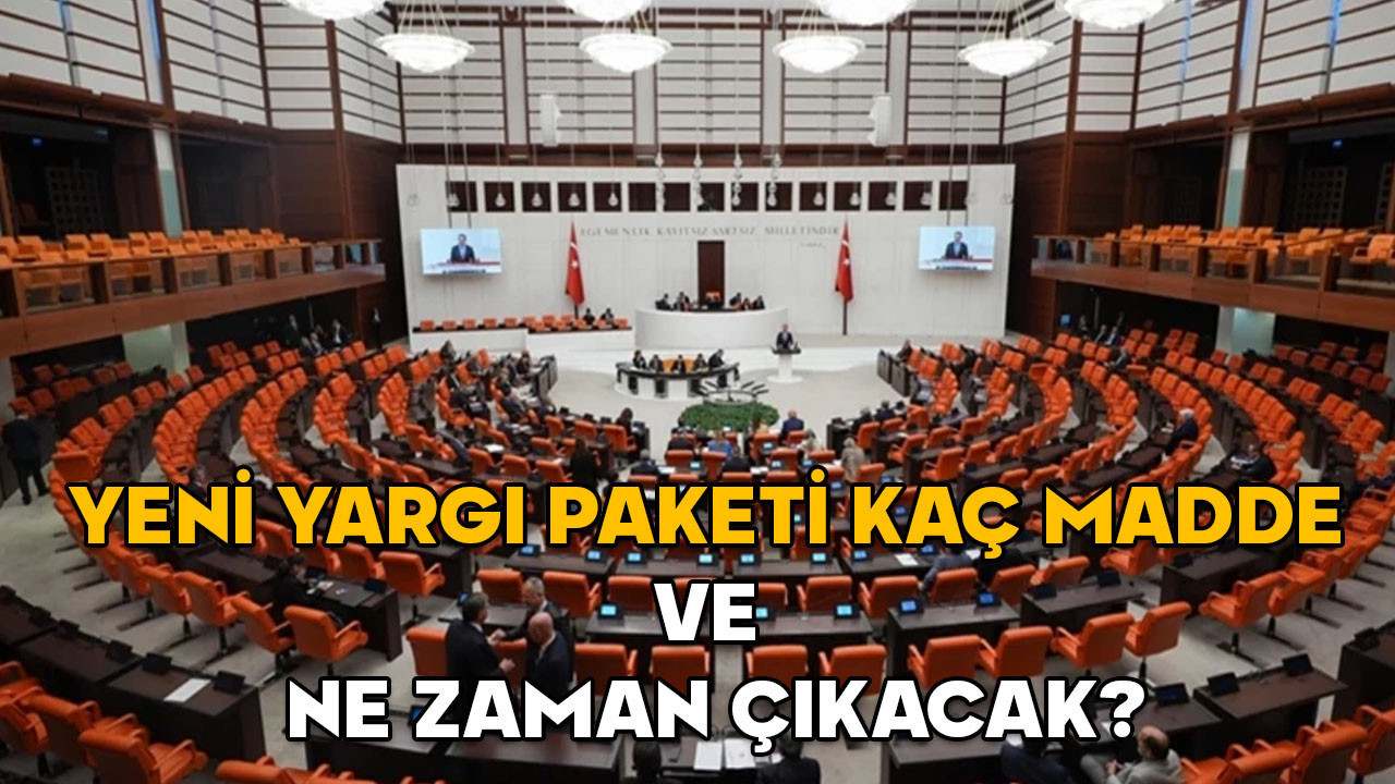 11. Yargı paketinde af var mı? Yeni yargı paketi kaç madde ve ne zaman çıkacak?