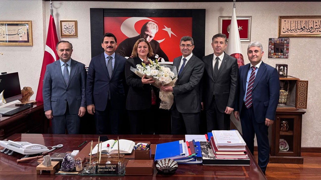 HSK heyetinden Havvanur Yurtsever'e hayırlı olsun ziyareti