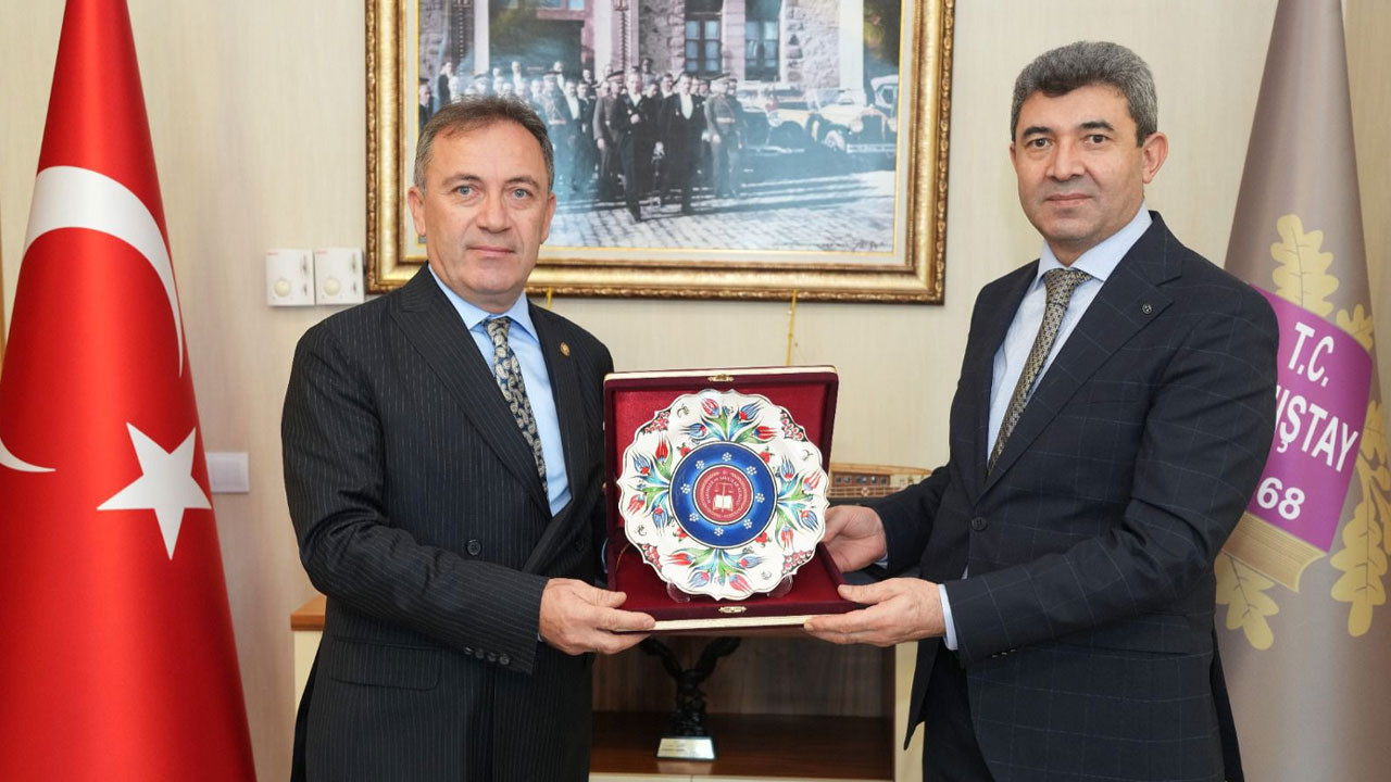 HSK Başkan Vekili Aydoğdu'dan Danıştay Başsavcısı Erkan'a ziyaret