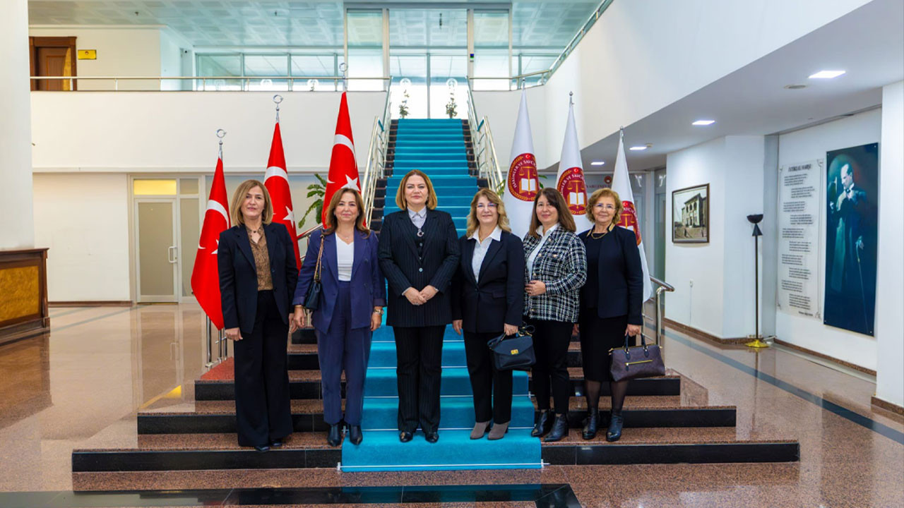 Adaletin kadınları HSK'da buluştu! Havvanur Yurtsever, makamında ağırladı