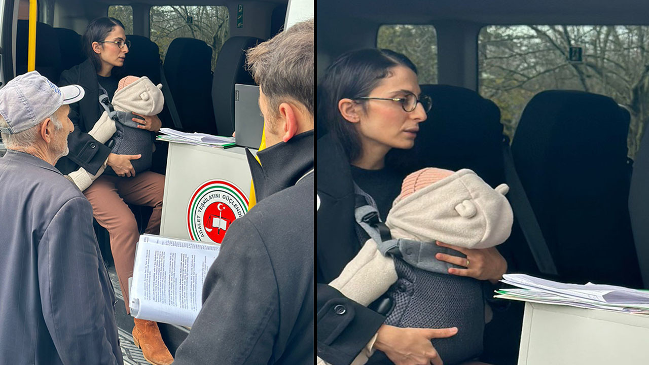 Bebeğiyle keşfe çıkan hakimden fedakârlık örneği