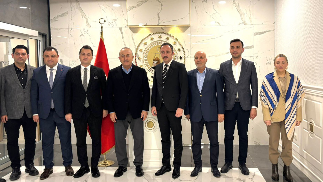 Milletvekili Çavuşoğlu'ndan Alanya Başsavcısı'na ziyaret