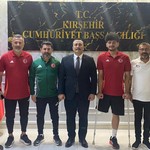 Eurocup öncesi Ampute Milli Takımdan Başsavcı Eren'e nezaket ziyareti!