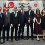 Erzincan Adliyesi’nde veda gecesi! Duygusal anlar yaşandı…