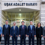 Adalet Bakanı Tunç, Uşak Adliyesi’nde
