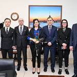 Adliye protokolünden 8 Mart Kadınlar Günü etkinliği