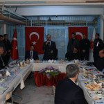 Vali Akbıyık ve Başsavcı Dönmez Ceza İnfaz Kurumu personeliyle iftarda buluştu