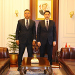 Danıştay Genel Sekreteri Tüfenkci'den Adalet Bakan Yardımcısı Ceyhan'a ziyaret