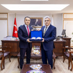 Başsavcı Şentürk'ten Akademi Başkanı Yıldırım'a ziyaret