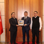 İnsan Hakları Hukuku Uluslararası Eğitim Programı katılımcısı heyetlerden Başsavcı Dönmez'e ziyaret