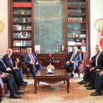 Ankara yargı heyetinden Vali Yakup Canbolat’a ziyaret