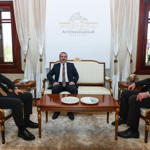 Uşak yargı heyetinden Vali Aktaş'a ziyaret