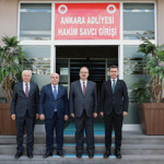 Vali Yakup Canbolat'tan Ankara Adliyesine ziyaret