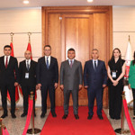 Türkiye ve Azerbaycan Adalet Akademisi heyetinden Başsavcı Dönmez'e ziyaret