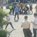 Bursa Adliyesinde kavga! 1'i polis 3 kişi yaralandı