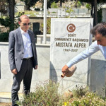 Şehit Başsavcı Mustafa Alper Söke’de kabri başında anıldı