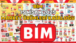 BİM 15 NİSAN KATALOĞU 2025: BİM’in Salı market ürünleri indirimlerinde neler var?