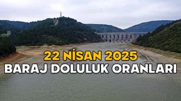 İSTANBUL BARAJ DOLULUK ORANLARI 22 NİSAN 2025: Barajlarda ne kadar su kaldı?