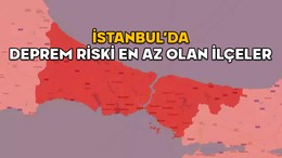 İSTANBUL’DA DEPREM RİSKİ EN AZ OLAN İLÇELER || İstanbul deprem haritasına göre yüksek riskli ve düşük riskli ilçeler