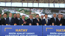 Bakan Tunç 2 adalet sarayının temel atma törenine katıldı