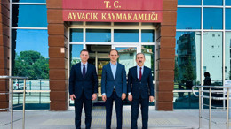 Başsavcı Gürdoğan’dan, Kaymakam Sak’a ziyaret