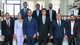 Başsavcı Demir'den Baroya ziyaret! Fikir alışverişinde bulunuldu