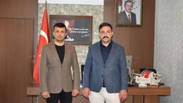 Savcı Say'dan Kaymakam Çamkerten'e veda ziyareti!