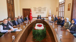 Bilecik'te adalet ve güvenlik toplantısı! Başsavcı Olgun da katıldı!