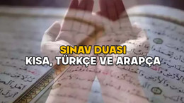 SINAV DUASI KISA TÜRKÇE VE ARAPÇA || Sınava girmeden önce ve sınavda zihin açıklığı, sakinleşme için okunan dualar neler? (LGS Sınavı için)