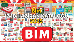 BİM 17-18 HAZİRAN KATALOĞU 2025 || Bu Salı BİM’in market indirimlerinde neler var?