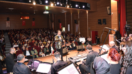 Başsavcı Kaya ve ilçe protokolü, türkü gecesinde buluştu