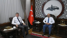 Başsavcı Akın’la Vali Ustaoğlu’ndan adalet ve güvenlik zirvesi