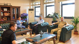 Başsavcı Karataş'a üst düzey ziyaret! İl protokolünü makamında ağırladı