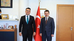 Başsavcı Yeldan’dan, İYTE Rektörü Baran’a ziyaret!