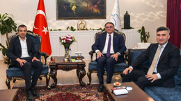 Başsavcı Karahan ve Komisyon Başkanı Kılıç'tan veda ziyareti! Vali Balcı makamında kabul etti