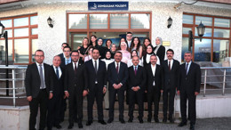 Başsavcı Abdurrahim Alan'a Polisevi'nde veda yemeği!