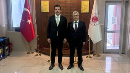 Yargıtay Cumhuriyet Başsavcısı Muhsin Şentürk'ten Başsavcı Akguş'a ziyaret!